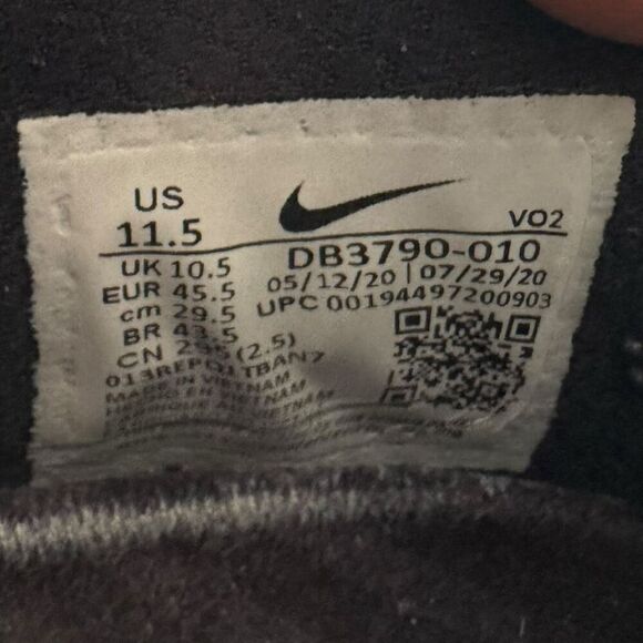 Nike Mens Metcon 6 FlyEase Black White Solar Flare Shoes Size 11.5 - Picture 6 of 8